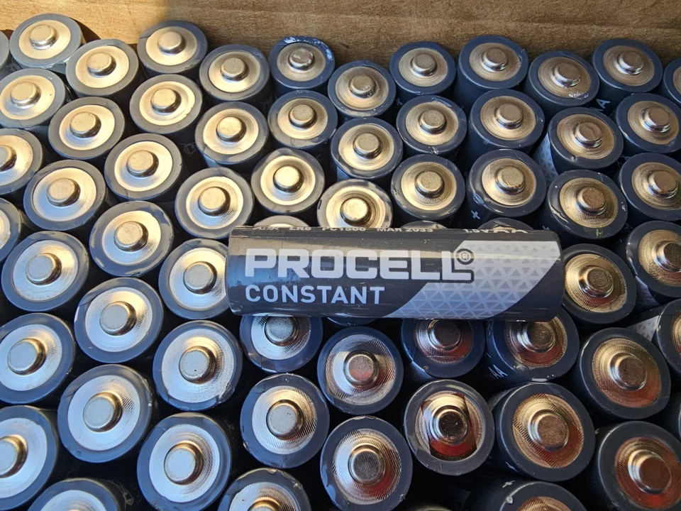 PROCELL Constant AA 长效碱性电池 105 包,10 年保质期 — 第 1/4 张图片