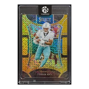 2023 Panini Select Tyreek Hill Miami Dolphins Suite Level Gold Prizm /10 DJR - Picture 1 of 2
