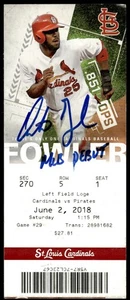 Austin Gomber Autographed Signed Auto MLB Debut Ticket 6/2/18 Cardinals - Picture 1 of 2