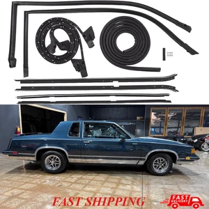 Fits 1981-1988 Regal Cutlass RWD G-Body NEW Weatherstripping Seal Kit W/ Narrow - Picture 1 of 8