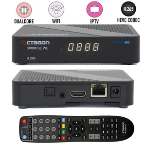 OCTAGON SX888 SE V2 WL (Wifi) IP - HEVC H.265 HD IPTV Set-Top Box - Bild 1 von 9