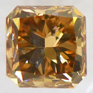Radiant Shape Diamond Natural Fancy Brown Loose 1.81 Carat SI1 IGI Certificate - Picture 1 of 6