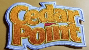 Cedar Point Erie County, Ohio orange Patch approx 2.5x3.75" - Bild 1 von 2
