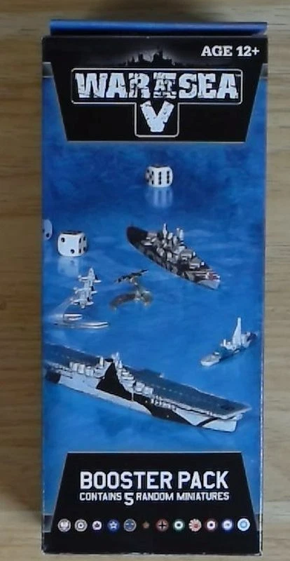 1x War At Sea V: Booster Pack: (Pegado) Nuevo Producto Sellado - Eje y Aliados M Foto 1 de 1