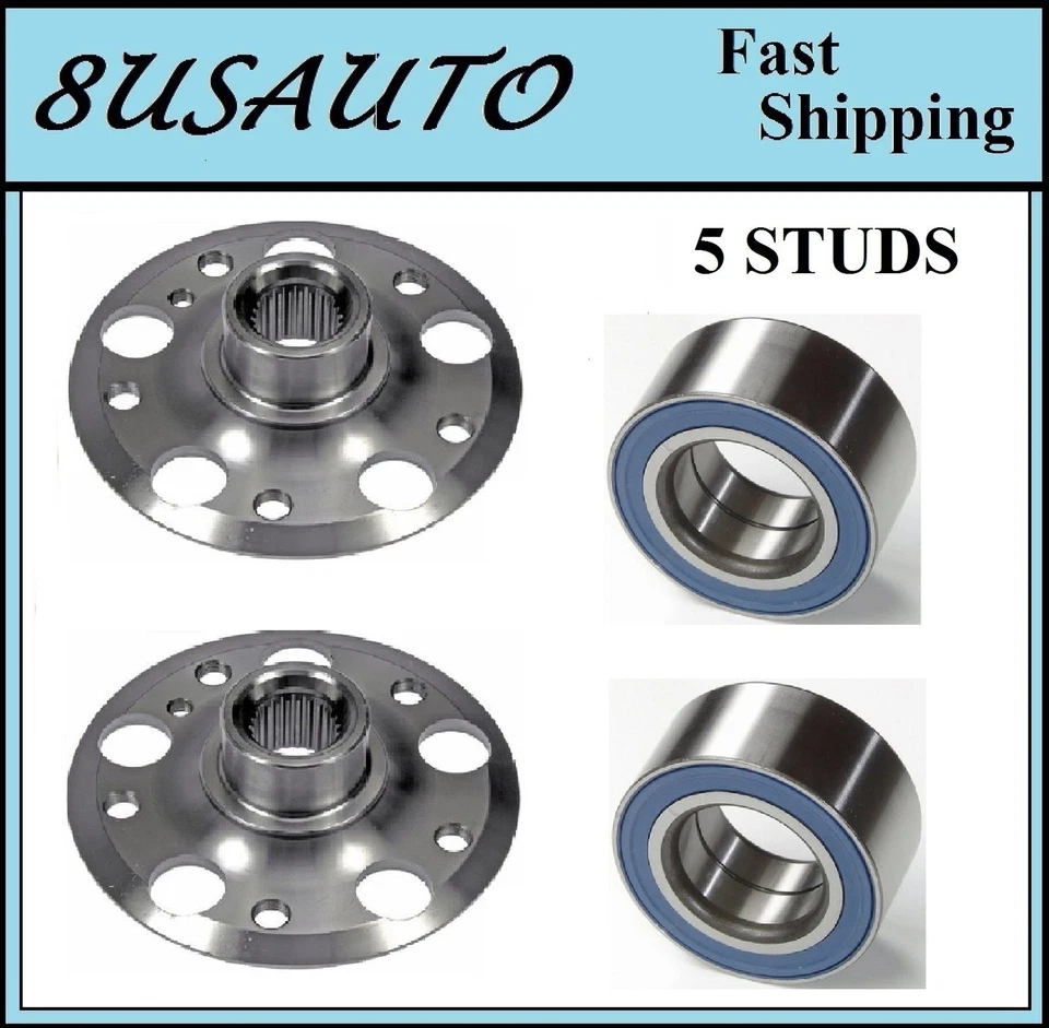 Rear Wheel Hub & Bearing Fit MERCEDES-BENZ SLK230 1998-2004 (PAIR) - Image 1 of 4