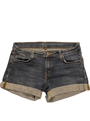 Pantalones Cortos Vaqueros FOSSIL Azul Denim Elásticos Puños Para Mujer Talla 29 De Colección Foto 1 de 4