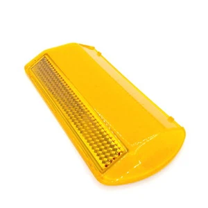 NEW Stimsonite Yellow Raised Road Marker, One-Sided Commercial Highway Reflector - Picture 1 of 10