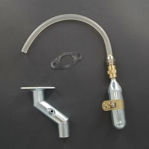 Fuel Recycling Alum Manifold 32mm/40mm Intake Kit, 2 in 1 2 Stroke Gas EngineKit - Picture 1 of 9