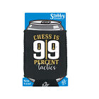 Chess Is 99 Percent Tactics - Funny Holders Novelty Stubby Holder