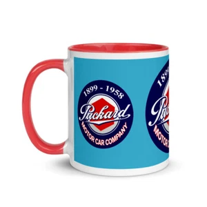 1899 - 1958 Packard Motor Car taza personalizada de bebidas frías o calientes (4 opciones de color) - Imagen 1 de 13