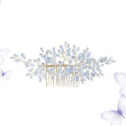 Flower Bride Comb Hair Combs Women Decorative Hair Side Comb