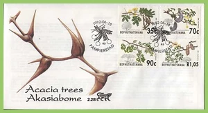 Bophuthatswana (S.A.) 1992 Acacia Trees set on First Day Cover - Picture 1 of 1