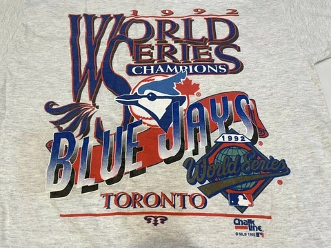 Vintage 1992 Baseball Toronto Blue Jays World Series MLB Baseball Unisex T-Shirt Cover