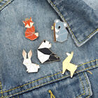 Cartoon Origami Style Enameled Pins Cute Animal Badge Backpacks Jewellery GiftsṄ