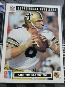 ARCHIE MANNING 1991 Upper Deck Domino's Pizza Insert #40. SAINTS - Picture 1 of 2