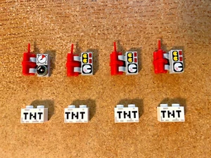 LEGOS - Lot of Lego Specialty TNT (4 Blocks, 4 Sticks, & 4 Timers) - Picture 1 of 3