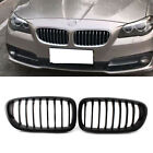 Front Kidney Grille Grill Painted Matte Black For BMW Sedan F10 F11 M5 2010-2016
