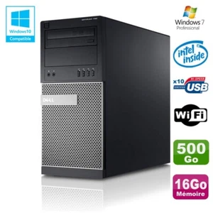 PC tour DELL OptiPlex 790 Intel G630 2,7Ghz 16Go Scheibe 500Go DVD Wifi Win 7 - Bild 1 von 1