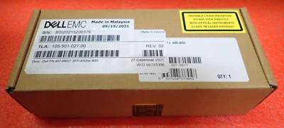 NEW Dell QSFP-40G-BIDI 40GBASE-SR QSFP+ FC LC MMF 150m Transceiver Module XW7J0 - Image 1 of 4