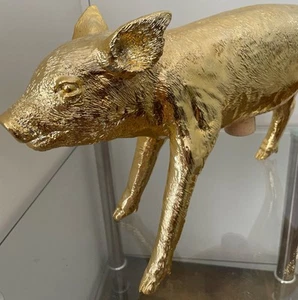 Harry Allen for areaware Bank in the Form of a Gold Pig - Picture 1 of 6