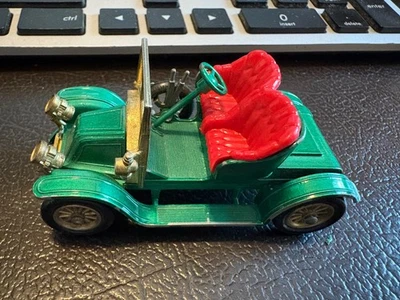 Vintage Lesney Matchbox Models of Yesteryear  No 2 1911 Renault Green England - Image 1 of 3