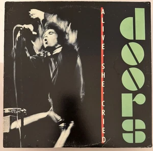 DOORS – ALIVE, SHE CRIED - VINYL LP 1983 ELEKTRA / ASYLUM - VG+ - A28 - Picture 1 of 2