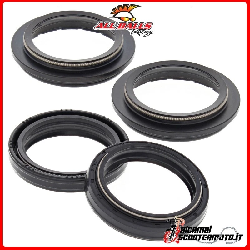 KIT PARAOLI E PARAPOLVERE FORCELLA ALL BALLS KAWASAKI ZX 9R NINJA 1995 56-129#28 Foto 1 de 1