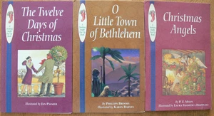 3 Stocking Stuffer Pop-Up Books ~ THE TWELVE DAYS OF CHRISTMAS, CHRISTMAS ANGELS - Imagen 1 de 5