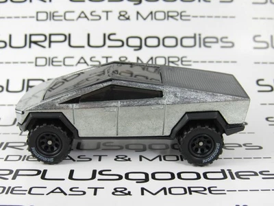 Hot Wheels Suelta 2024 Tesla Cybertruck Pickup Intercambio Personalizado con Real Riders B Foto 1 de 4