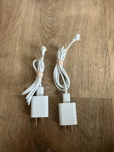 Pair Of Google Nest Cam Battery Power Adapters - Imagen 1 de 4