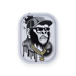 OG Monkey Rolling Tray Small - Affe Mischeschale/ Drehtablett 18 x 14 cm - Bild 1 von 1