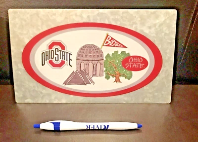  NCAA Ohio State University Buckeyes Metal Sign NWOT - Image 1 of 3