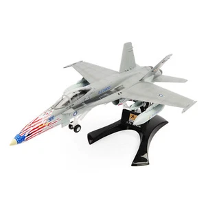 Avión pintado Easy Modelo 1/72 de la Fuerza Aérea de los Estados Unidos F/A-18 avispón bandera de EE. UU. con soporte - Imagen 1 de 12
