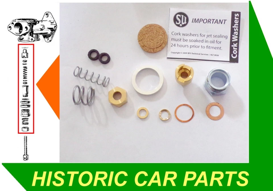 Kit de rodamientos a reacción para carburador SU 11⁄2"" H4 en Austin A90 Atlantic Sports 1949-52 Foto 1 de 1