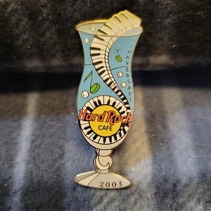 Vintage Hard Rock Cafe Pin 2003 Pinaversary Hurricane Glass Series LE Rare - Bild 1 von 3