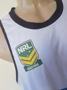 NRL Masters South Queensland Maori Rugby League Football Training singlet Last1 - Picture 1 of 7