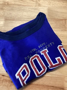 Boys Polo Ralph Lauren dual color Tee Shirt - Small (8) - Picture 1 of 7