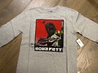 Gap Star Wars Boba Fett T-Shirt Größe Large (10) Langarm grau