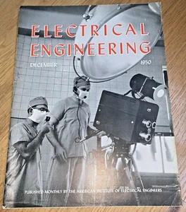 Dec 1950 ELECTRICAL ENGINEERING MAGAZINE American Inst of Electrical Engineers - Imagen 1 de 12