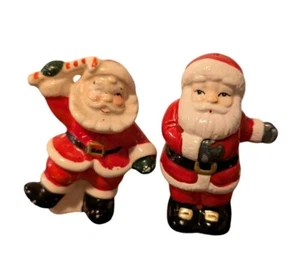 Vintage Santa Claus Salt Pepper Shakers Christmas MIXED SET MCM One Is Japan  - Picture 1 of 10