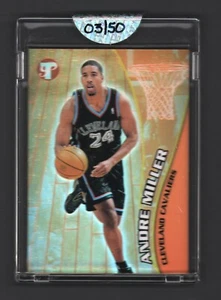 Andre Miller Cavaliers 2001 Topps Pristine Gold Refractor Encased #03/50 - Picture 1 of 2