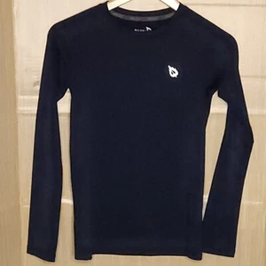 Baleaf Kids Navy Blue Long Sleeve Base Layer Large - Picture 1 of 6