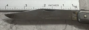 Queen Cutlery #45 Big Chief Aluminum Handled Slipjoint Knife, Vintage, Used - Picture 1 of 3