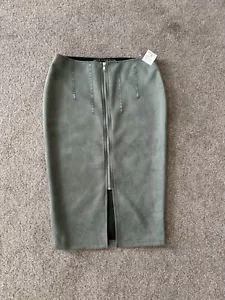 Hyfve Pencil skirt M Zippered front decor New with Tags Classic official work - Picture 1 of 9