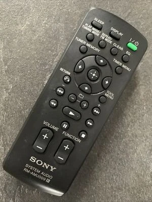 SONY RM-AMU009 GENUINE CMT-BX20I CMT-BX50BTI CMT-FX300I CMT-BX70DBI WORKING - Image 1 of 4