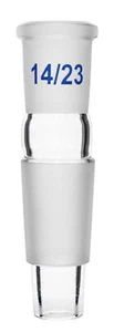 Eisco Labs Reduction Adapter - Socket: 14/23, Cone: 19/26 - Borosilicate Glass - Picture 1 of 1