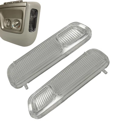 L&R Overhead Dome Light Lamp Lens For 2003-06 Ford Expedition Lincoln Navigator Foto 1 de 4