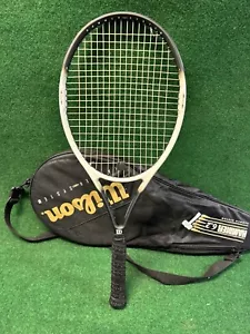 Wilson Hyper Hammer carbono 6.2 longitud extra larga 4 3/8 con bolsa de transporte con cremallera - Imagen 1 de 11