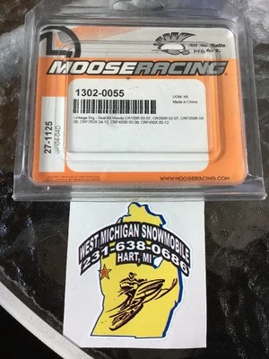 Kit de sellado de cojinete de acoplamiento P/N 1302-0055 NOS Honda CR125R CR250R Foto 1 de 4