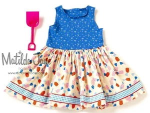 Girls Matilda Jane Platinum Blue Fairy Fancy Sara Tank Top Size 10 GUC - Picture 1 of 10
